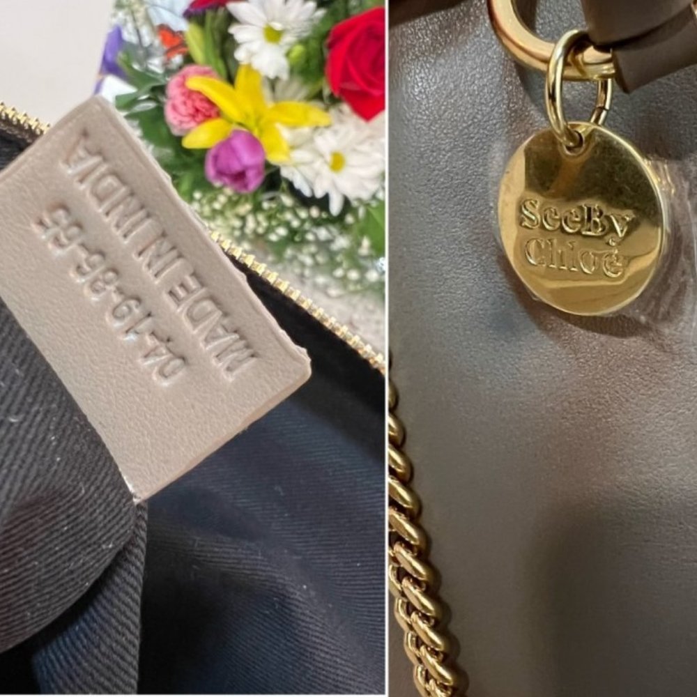 See By Chloe Medium Emy Patchwork Shoulder Bag - image 5